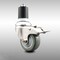 Service Caster 3 Inch 316SS Gray Poly Swivel 1-7/8 Inch Expanding Stem Caster Lock Brake SCC SCC-SS316TTLEX20S314-PPUB-178 - alternate 3